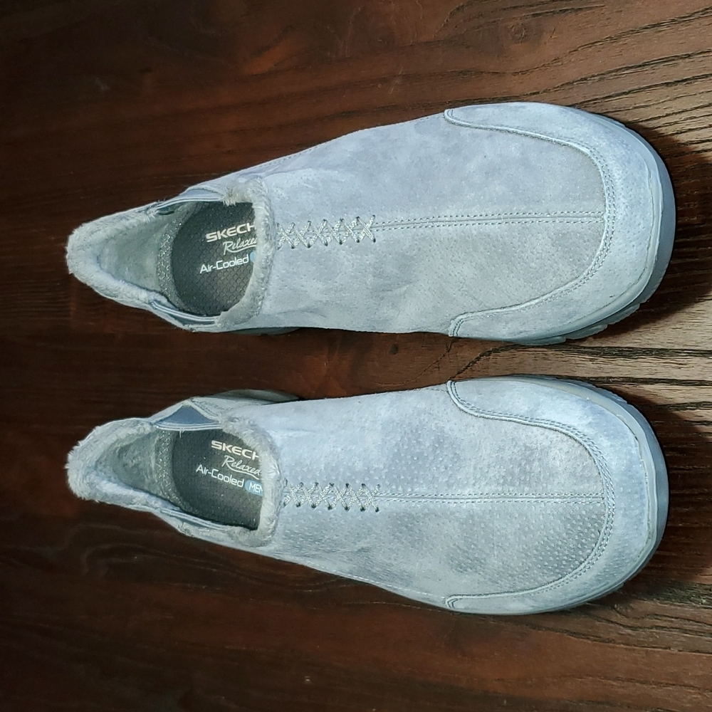 Grey Skecher Memory Foam Shoes